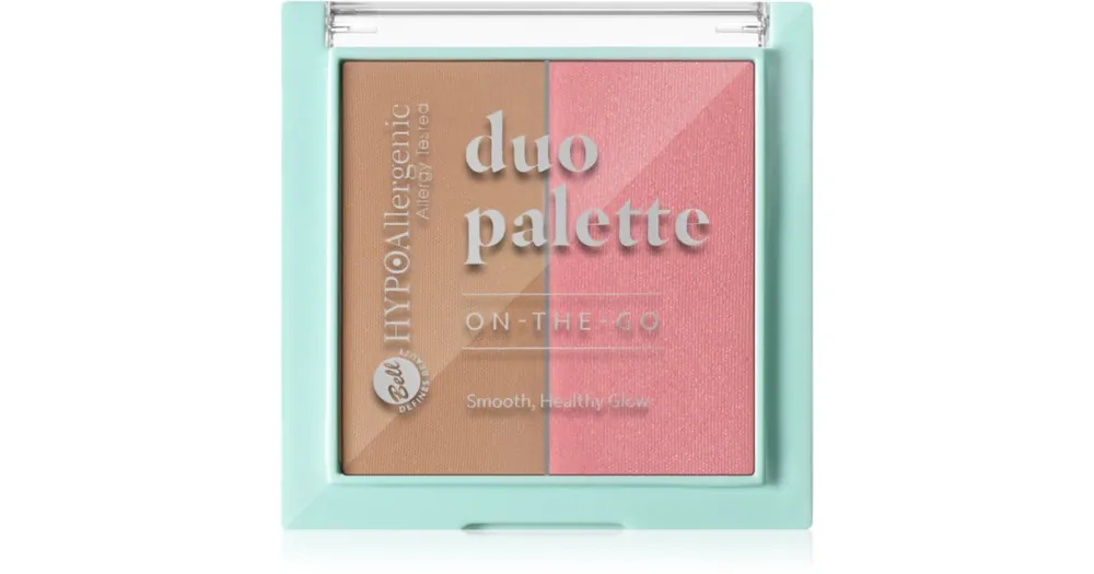 BellHYPOallergenic Duo Palette Púderes highlight és kontúr paletta Prémium