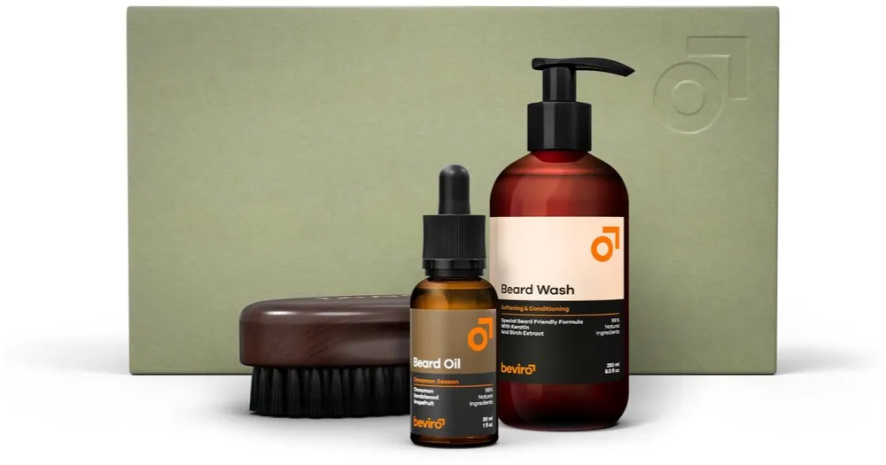BeviroCinnamon Season Beard Care Kit ajándékszett szakállra Ajánlat