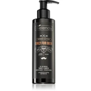 Szuper akció BielendaOnly For Men Barber Edition tisztító gél az arcra és a szakállra