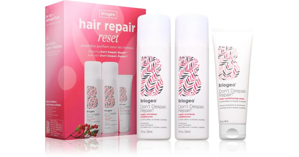 BriogeoHair Repair ajándékszett hajra hölgyeknek Gyors kiszállítás