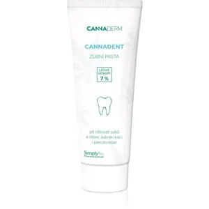 Kiárusítás CannadermCannadent Alkaline toothpaste fogkrém gyógynövényekkel kender olajjal