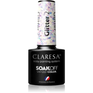 ClaresaSoakOff UV/LED Color Glitter géles körömlakk Akciós ár