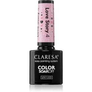 Újdonság ClaresaSoakOff UV/LED Color Love Story géles körömlakk