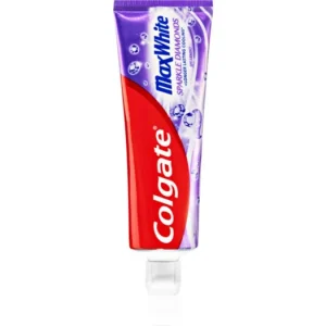 ColgateMax White Sparkle Diamonds fogfehérítő paszta fluoriddal Azonnali szállítás