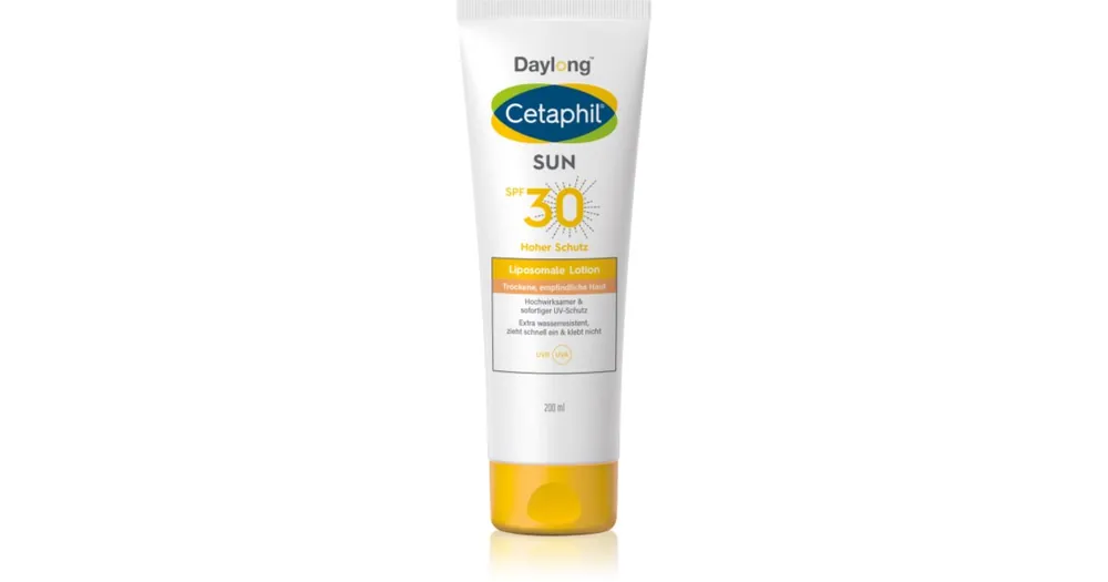DaylongCetaphil SUN Liposomal Lotion napozótej az érzékeny bőrre Végkiárusítás