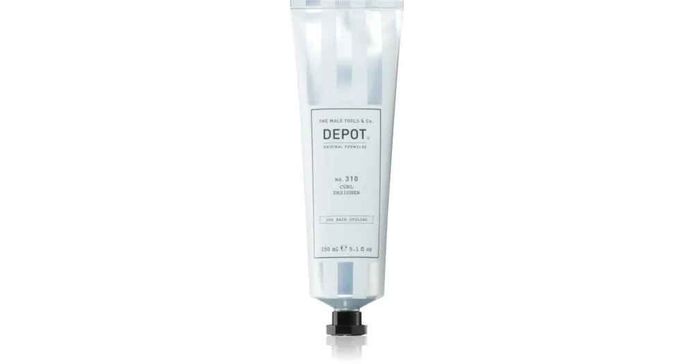 Vásárlói kedvenc DEPOT300 HAIR STYLING NO. 310 CURL DESIGNER hajformázó krém göndör hajra