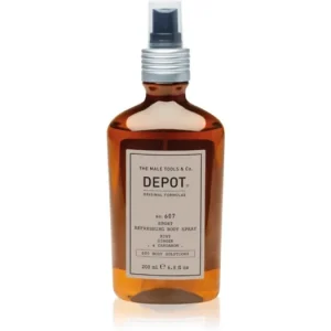DEPOT600 BODY SOLUTIONS NO. 607 SPORT REFRESHING BODY SPRAY frissítő test spray uraknak Olcsóbb