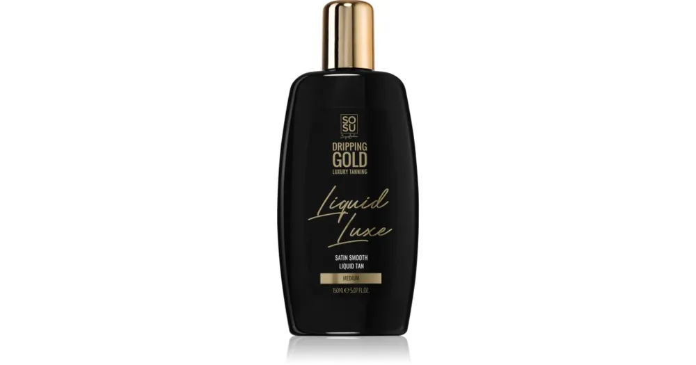 Legnépszerűbb Dripping GoldLuxury Tanning Liquid Luxe önbarnító víz testre