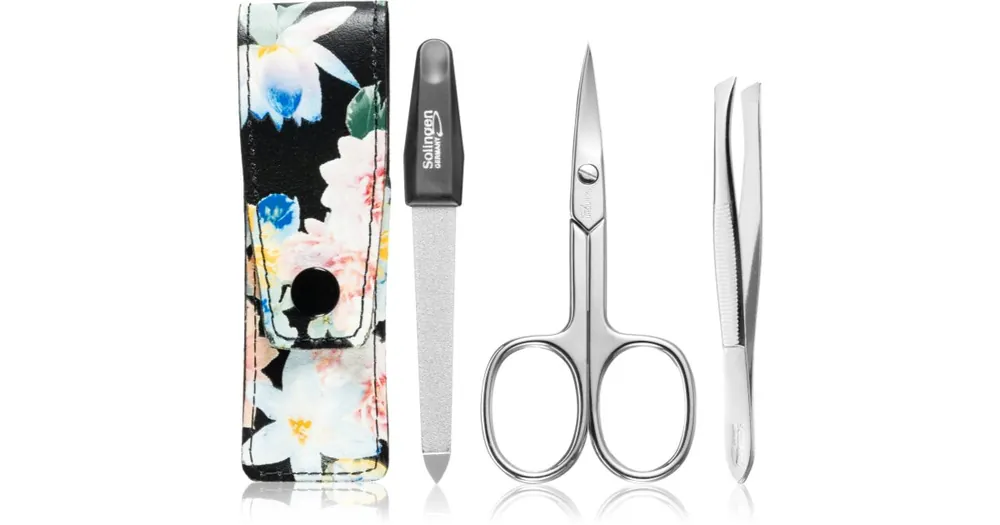 DuKaSPremium Line Solingen 878 utazási készlet Pastel Flowers Ajánlat