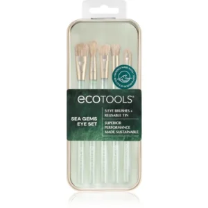 EcoToolsSea Gems Eye Set ecsetszett a szem sminkeléséhez Korlátozott ajánlat