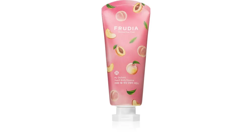 Utolsó esély FrudiaMy Orchard Peach tápláló testápoló tej a bőrréteg megújítására