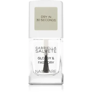 Alacsony ár Gabriella SalveteNail Care Glossy & Fast Dry gyorsan száradó fedőlakk körmökre