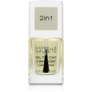 Expressz kézbesítés Gabriella SalveteNail Care Top & Base Coat bázis- és fedőlakk géles textúrájú