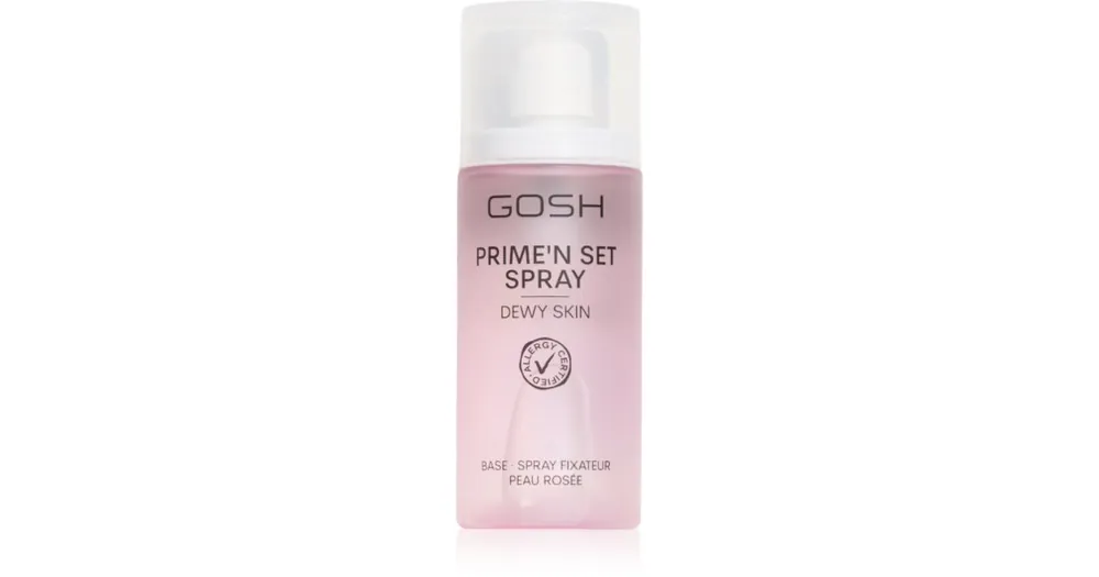 GOSH COPENHAGENPrime‘n Set Dewy Skin élénkítő fixáló spray az arcra Akciós ár