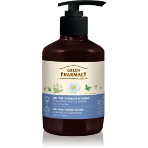 Green PharmacyChamomile Gel for Intimate Hygiene gél intim higiéniára az érzékeny bőrre Népszerű