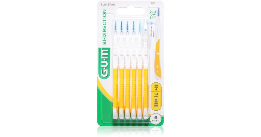 G.U.MBi Direction Interdental Brush 2714 fogköztisztító kefék Vásárlói kedvenc