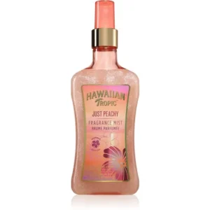 Hawaiian Tropic PerfumesJust Peachy testápoló spray csillámporral hölgyeknek Kedvezményes ár