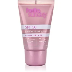 hello sundaythe illuminating one védő sminkalap a make-up alá SPF 50 Kedvezmény
