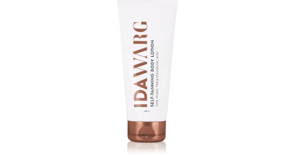 Prémium IDA WARG BeautySelf-Tanning Body Lotion önbarnító testápoló tej parfümmentes