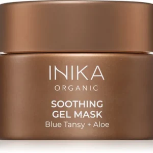 Vásárlói kedvenc INIKA OrganicSoothing Gel Mask bőrnyugtató géles maszk a bőr regenerációjára