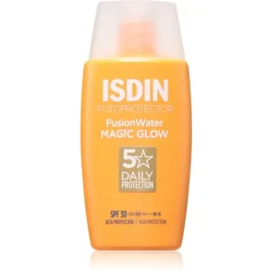 ISDINFotoprotector FusionWater Magic Glow napozó krém az arcra Olcsóbb