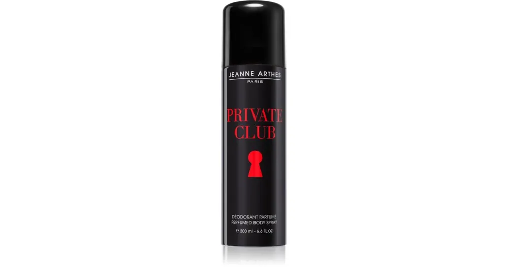 Jeanne ArthesPrivate Club spray dezodor uraknak Utolsó esély