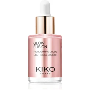 Expressz kézbesítés KIKO MilanoGlow Fusion Highlighting Drops folyékony bőrélénkítő az arcra