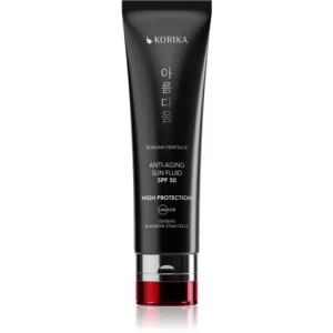 KORIKAKorean Heritage Ginseng & Marine Stem Cells Anti-aging Sun Fluid SPF 50 bőrvédő folyadék a bőröregedés ellen Outlet