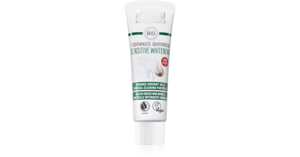 LaveraSensitive Whitening fehérítő fogkrém Expressz kézbesítés