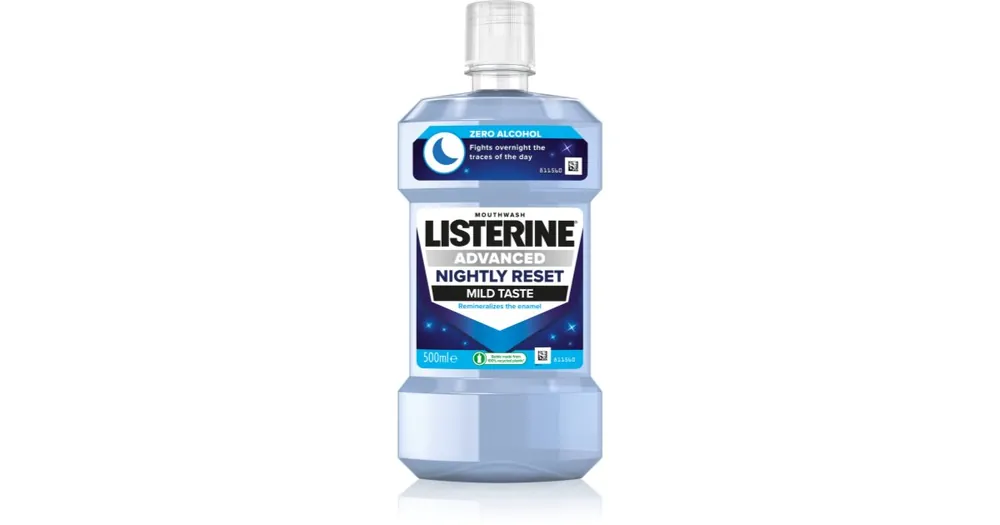 ListerineAdvanced Nightly Reset remineralizáló szájvíz Rendeld meg most
