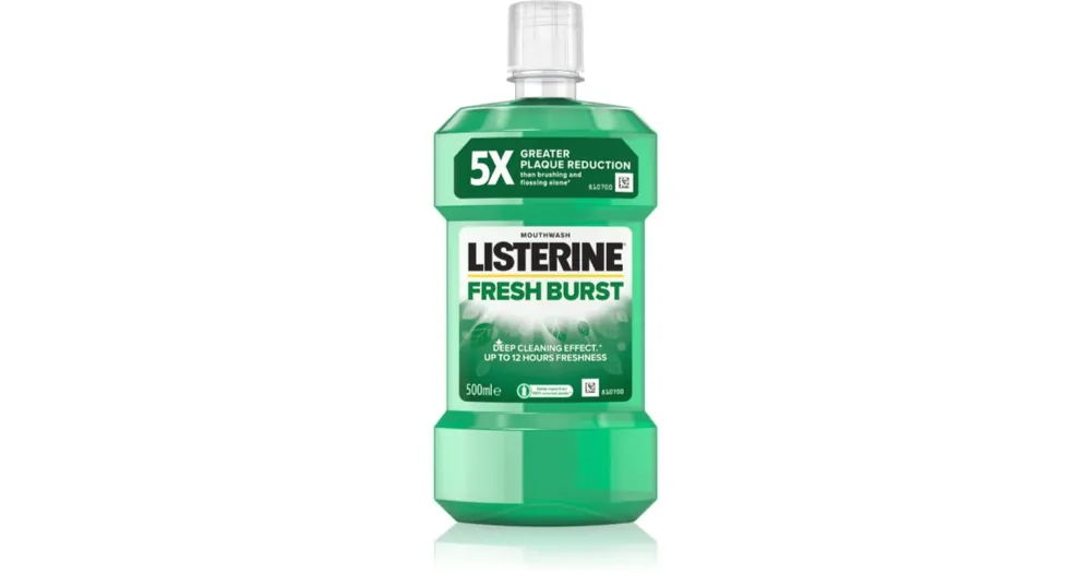 ListerineFresh Burst szájvíz foglepedék ellen Azonnali szállítás