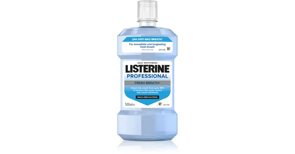 Legjobb ár ListerineProfessional Fresh Breath+ szájvíz a friss leheletért