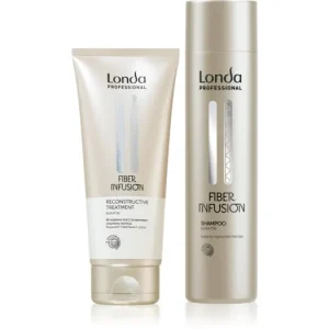 Olcsóbb Londa ProfessionalFiber Infusion Set szett a károsult hajra