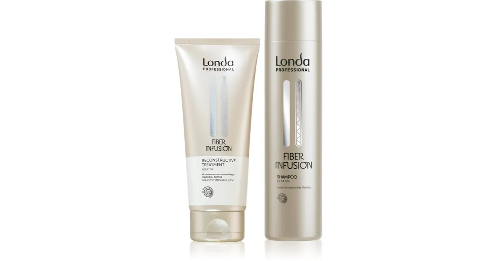 Olcsóbb Londa ProfessionalFiber Infusion Set szett a károsult hajra