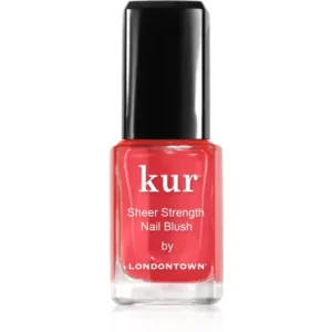LONDONTOWNKur Sheer Strength Nail Blush feszesítő és világosító színezett bőrápoló körmökre Ne maradj le