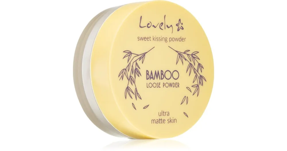 Azonnali szállítás LovelyBamboo Loose Powder áttetsző porpúder