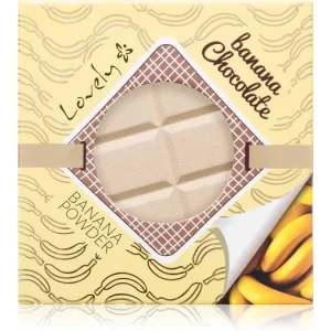 LovelyBanana Chocolate kompakt púder egységesíti a bőrszín tónusait Csak ma