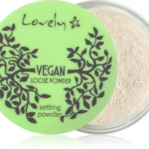 LovelyVegan Loose Powder transparens púder Szuper ajánlat