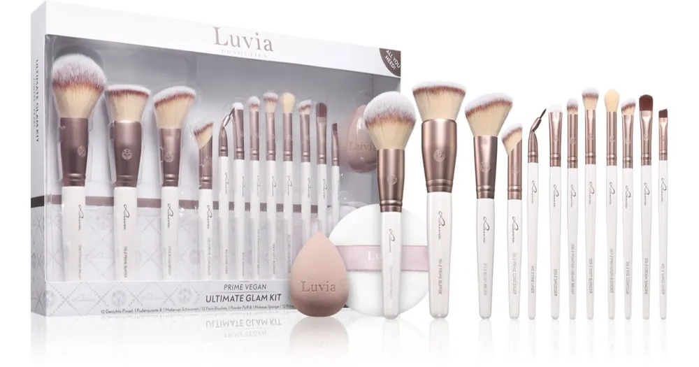 Luvia CosmeticsUltimate Glam Kit ecset szett Végkiárusítás