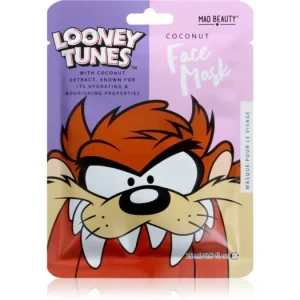 Különleges ajánlat Mad BeautyLooney Tunes Taz hidratáló gézmaszk antioxidáns hatású