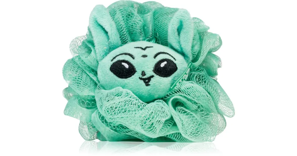 Prémium Mad BeautyStar Wars Grogu masszírozó és fürdő szivacs