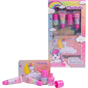 MartineliaLittle Unicorn Makeup Tin Set ajándékszett gyermekeknek Különleges ajánlat