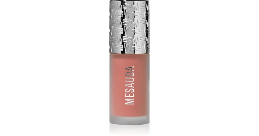 MesaudaFlush of Blush folyékony arcpirosító matt hatással Árcsökkenés