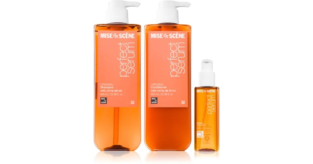 Szuper ajánlat mise en scenePerfect Serum Original szett a fénylő és selymes hajért