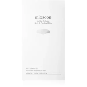 Különleges ajánlat mixsoonMelting Collagen Neck & Forehead Film hidratáló gézmaszk az arcra és a nyakra