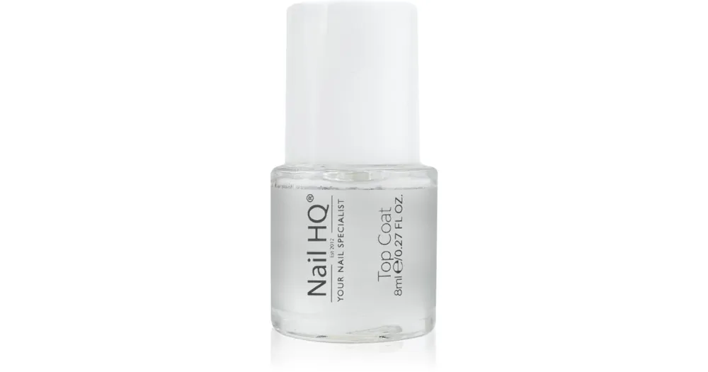 Utolsó esély Nail HQEssentials Top Coat fedő körömlakk UV/LED-lámpa használata nélkül
