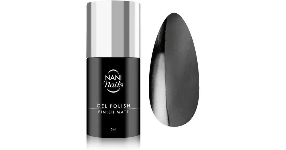 NaniNailsFinish Matt géles körömlakk Utolsó esély