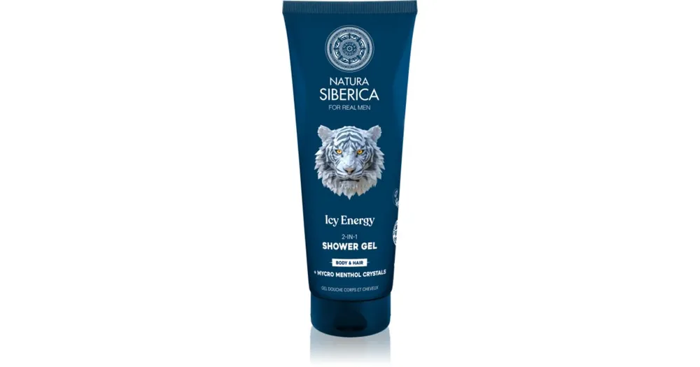 Gyors kiszállítás Natura SibericaArctic Wild Icy Energy tusfürdő gél és sampon 2 in 1