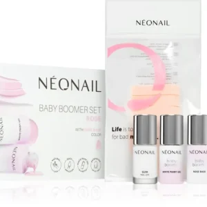 Legjobb ár NEONAILBaby Boomer Set Rose tökéletes manikűr szett