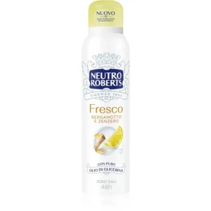 Alacsony ár Neutro RobertsBergamotto e Zenzero spray dezodor 48 órás hatás
